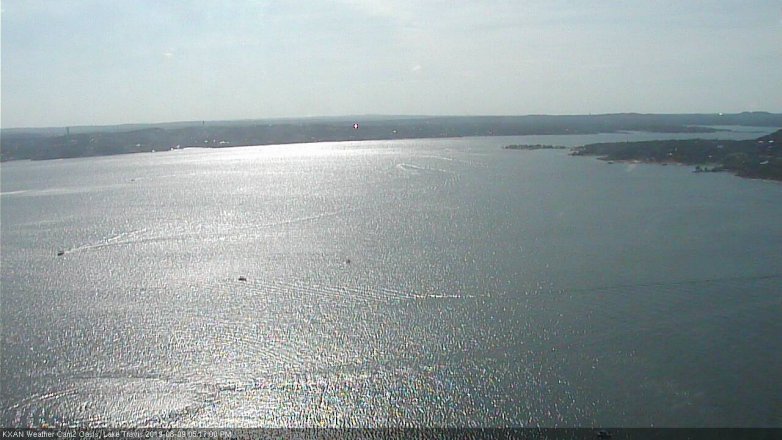 Lake Travis webcam, August 9, 2019 4:20 PM CT