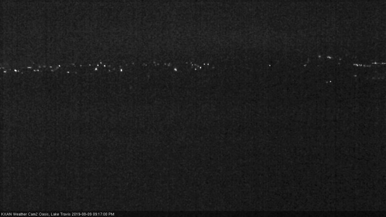 Lake Travis webcam, August 9, 2019 8:20 PM CT