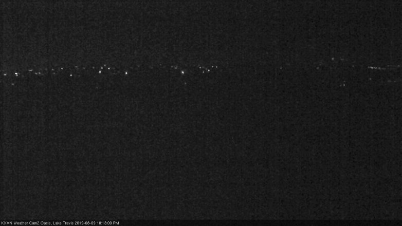 Lake Travis webcam, August 9, 2019 9:15 PM CT