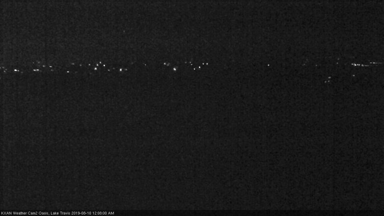 Lake Travis webcam, August 9, 2019 11:10 PM CT