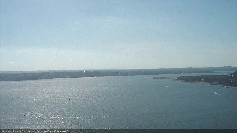 Lake Travis webcam, August 10, 2019 3:50 PM CT