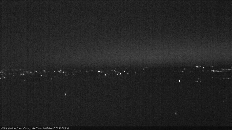 Lake Travis webcam, August 10, 2019 8:15 PM CT