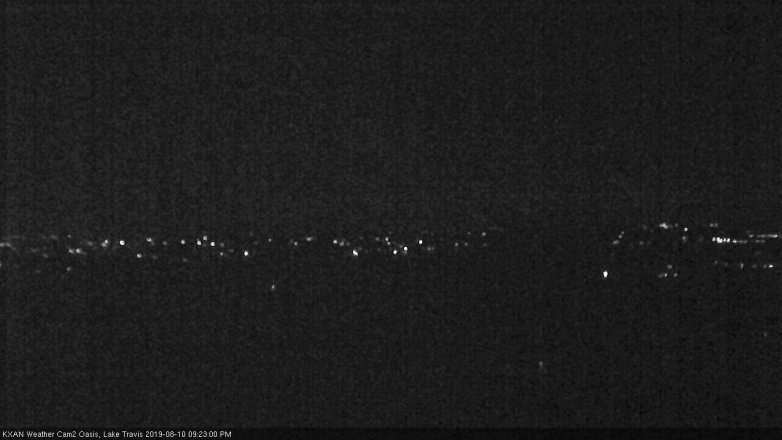 Lake Travis webcam, August 10, 2019 8:25 PM CT
