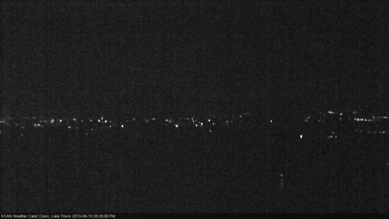 Lake Travis webcam, August 10, 2019 8:30 PM CT