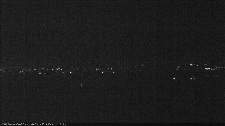 Lake Travis webcam, August 10, 2019 9:35 PM CT