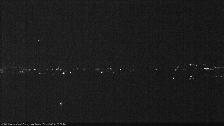 Lake Travis webcam, August 10, 2019 10:10 PM CT