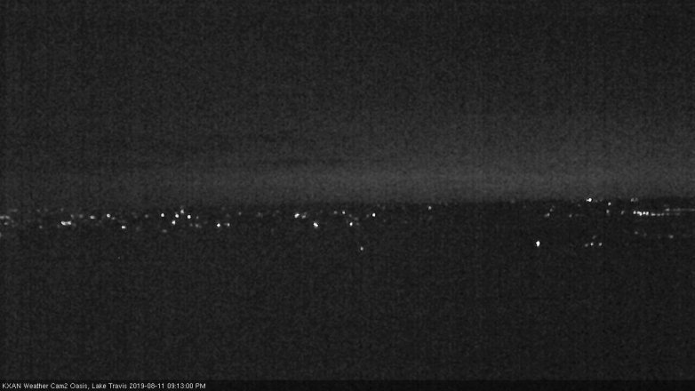 Lake Travis webcam, August 11, 2019 8:15 PM CT