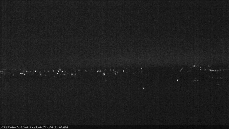 Lake Travis webcam, August 11, 2019 8:20 PM CT