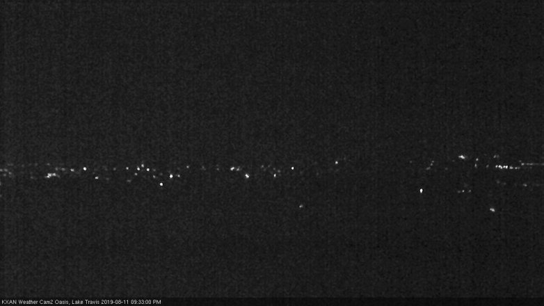Lake Travis webcam, August 11, 2019 8:35 PM CT