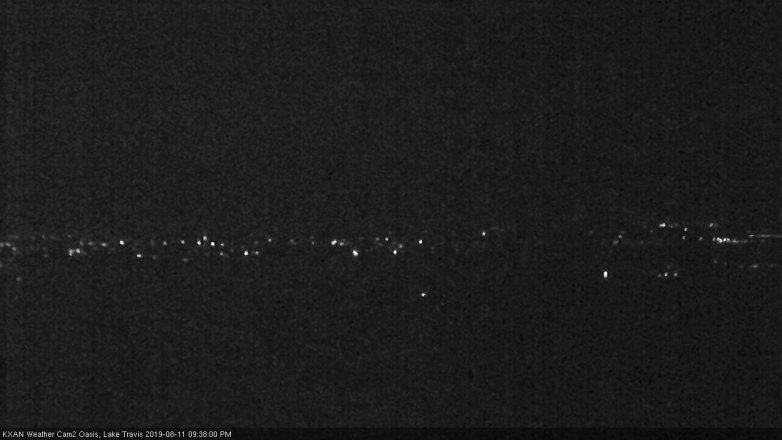 Lake Travis webcam, August 11, 2019 8:40 PM CT
