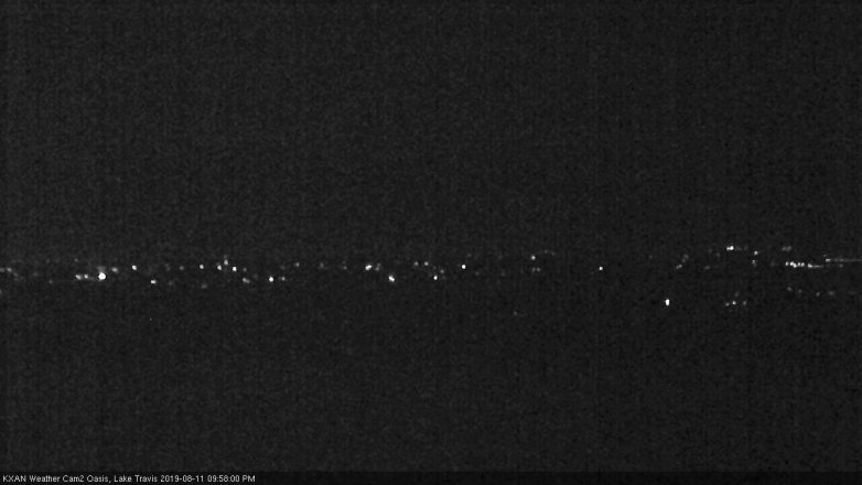 Lake Travis webcam, August 11, 2019 9:00 PM CT