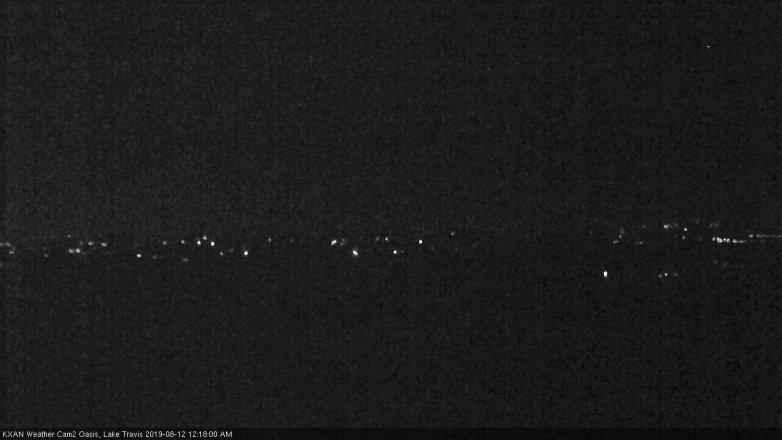 Lake Travis webcam, August 11, 2019 11:20 PM CT