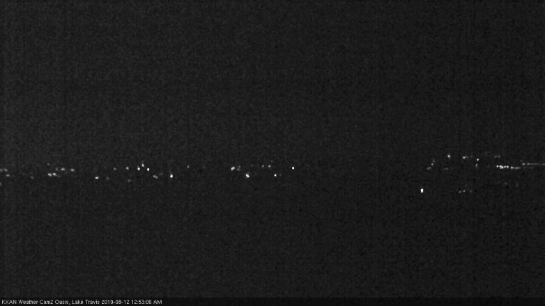 Lake Travis webcam, August 11, 2019 11:55 PM CT