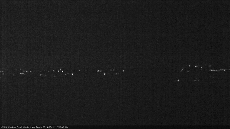 Lake Travis webcam, August 11, 2019 12:00 AM CT