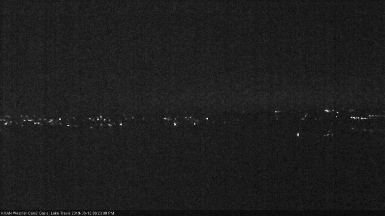 Lake Travis webcam, August 12, 2019 8:25 PM CT
