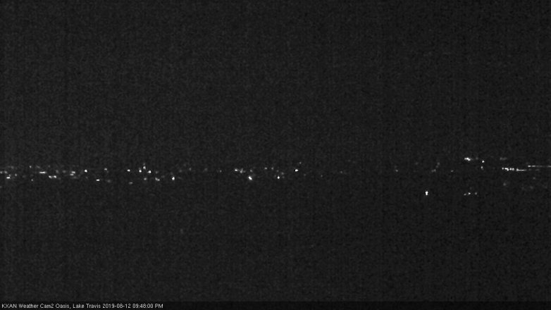 Lake Travis webcam, August 12, 2019 8:50 PM CT