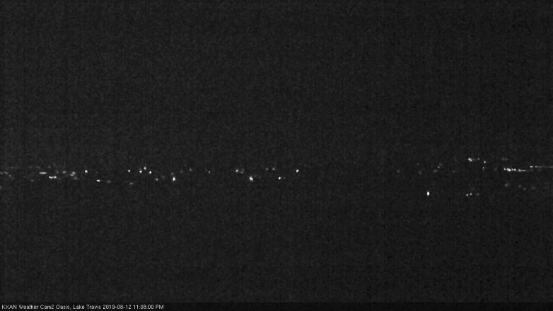 Lake Travis webcam, August 12, 2019 10:10 PM CT