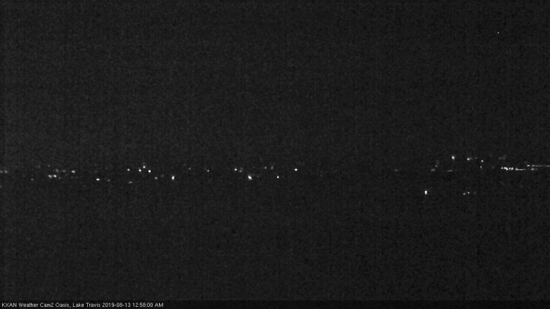 Lake Travis webcam, August 12, 2019 12:00 AM CT