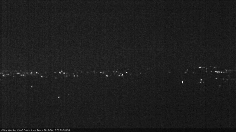 Lake Travis webcam, August 13, 2019 8:25 PM CT