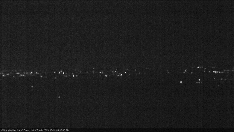 Lake Travis webcam, August 13, 2019 8:40 PM CT