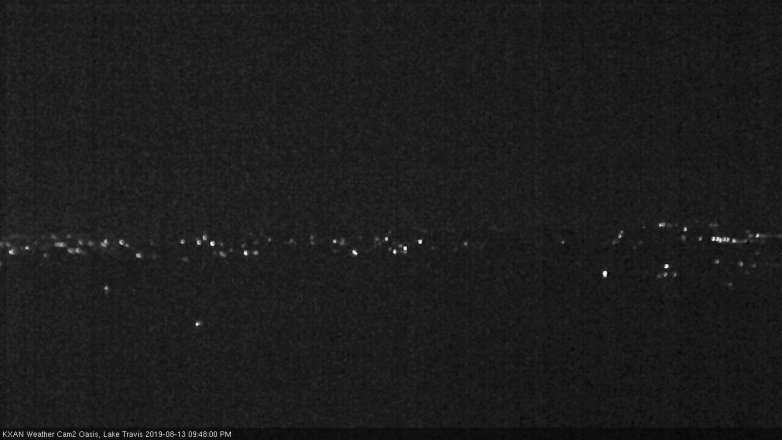 Lake Travis webcam, August 13, 2019 8:50 PM CT