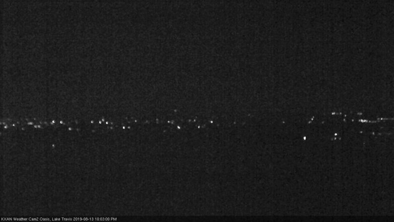 Lake Travis webcam, August 13, 2019 9:05 PM CT
