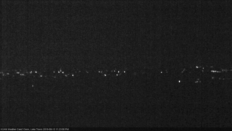 Lake Travis webcam, August 13, 2019 10:25 PM CT