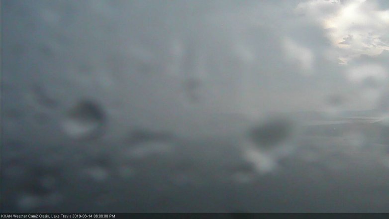 Lake Travis webcam, August 14, 2019 7:10 PM CT