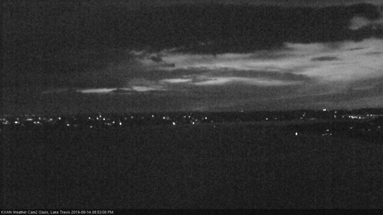 Lake Travis webcam, August 14, 2019 7:55 PM CT
