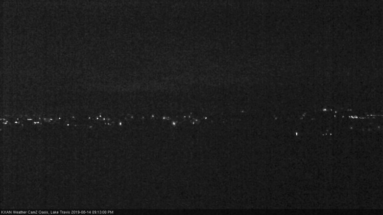 Lake Travis webcam, August 14, 2019 8:15 PM CT
