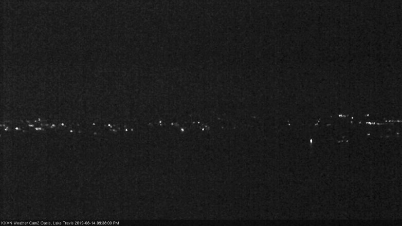 Lake Travis webcam, August 14, 2019 8:40 PM CT