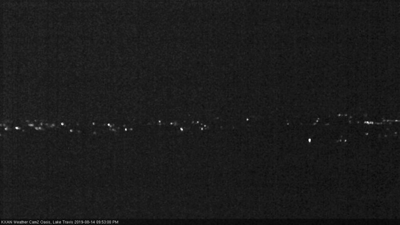 Lake Travis webcam, August 14, 2019 8:55 PM CT