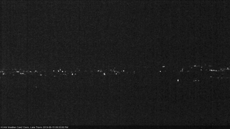 Lake Travis webcam, August 15, 2019 8:35 PM CT