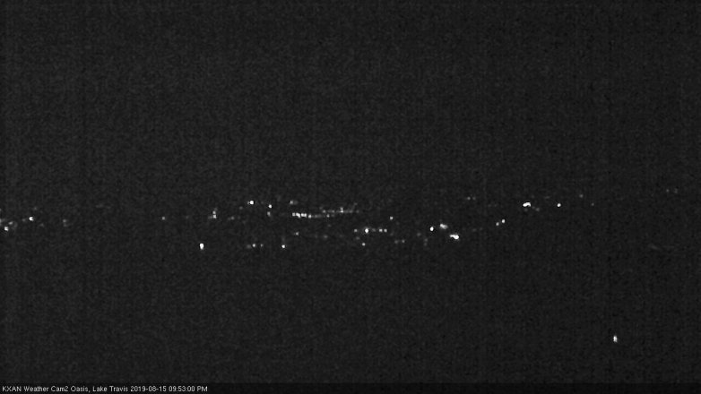 Lake Travis webcam, August 15, 2019 8:55 PM CT