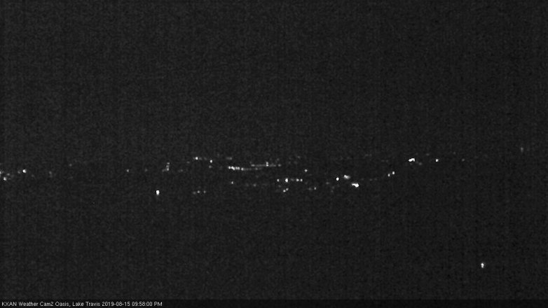 Lake Travis webcam, August 15, 2019 9:00 PM CT