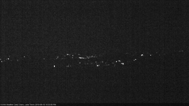 Lake Travis webcam, August 15, 2019 9:35 PM CT