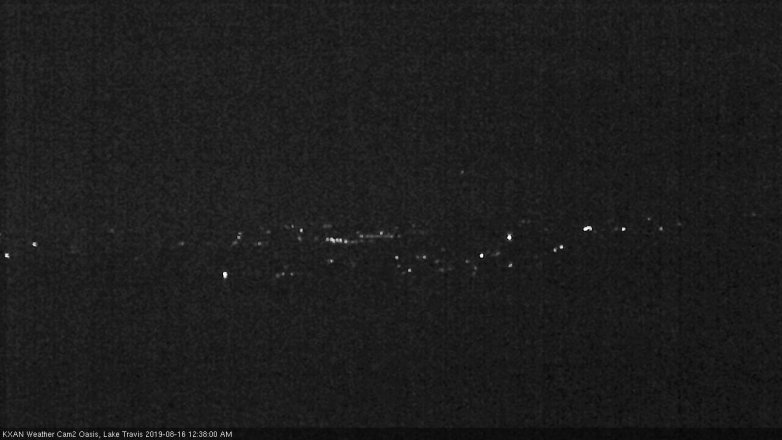 Lake Travis webcam, August 15, 2019 11:40 PM CT