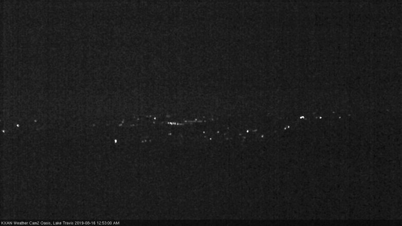 Lake Travis webcam, August 15, 2019 11:55 PM CT