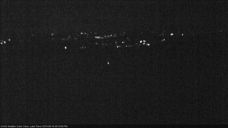 Lake Travis webcam, August 16, 2019 8:20 PM CT