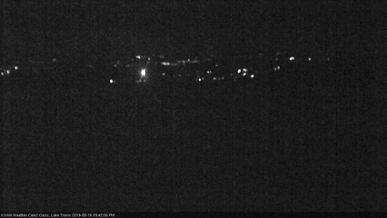 Lake Travis webcam, August 16, 2019 8:45 PM CT