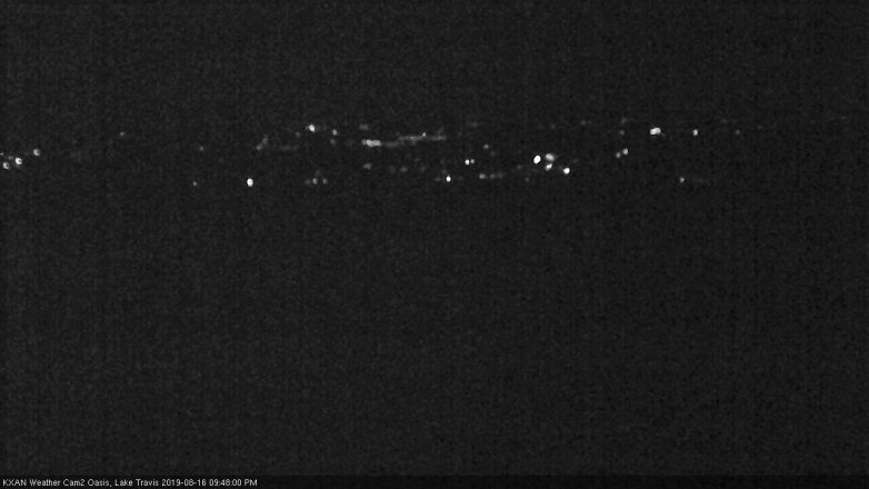 Lake Travis webcam, August 16, 2019 8:50 PM CT