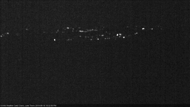 Lake Travis webcam, August 16, 2019 9:35 PM CT