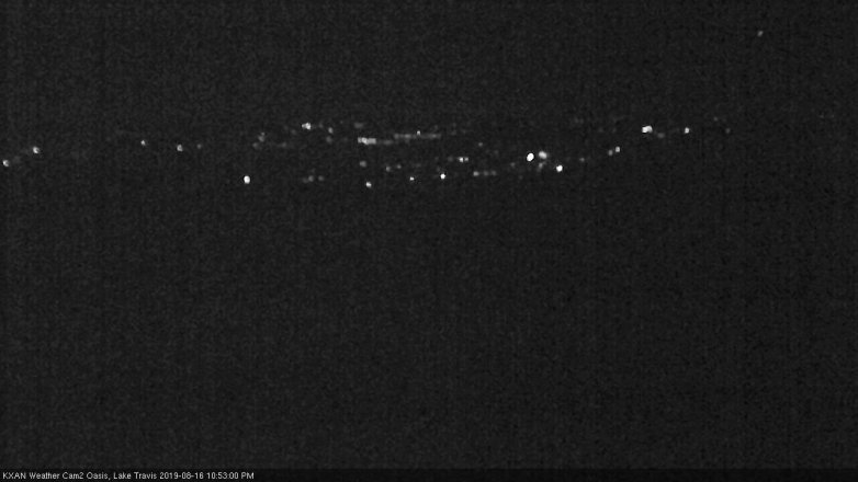 Lake Travis webcam, August 16, 2019 9:55 PM CT