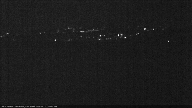 Lake Travis webcam, August 16, 2019 10:25 PM CT