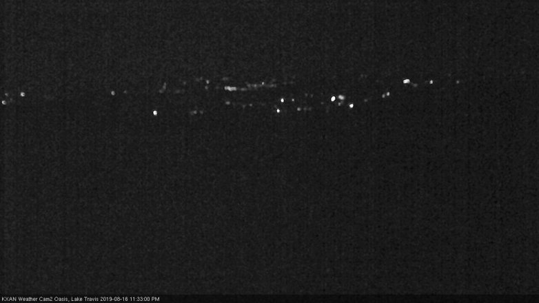 Lake Travis webcam, August 16, 2019 10:35 PM CT