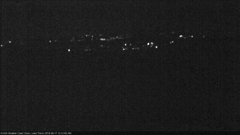 Lake Travis webcam, August 16, 2019 11:15 PM CT