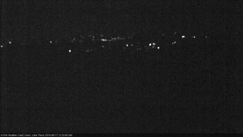 Lake Travis webcam, August 16, 2019 11:35 PM CT