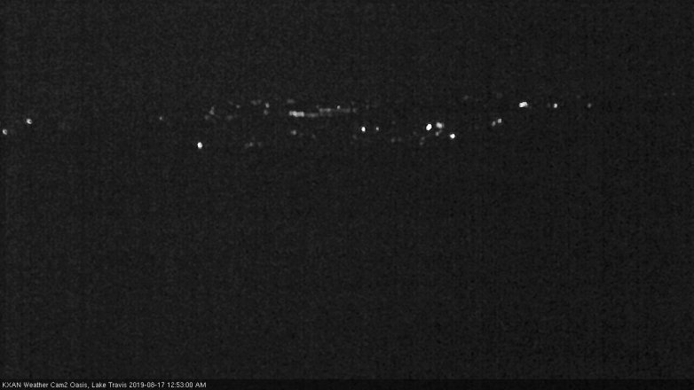 Lake Travis webcam, August 16, 2019 11:55 PM CT