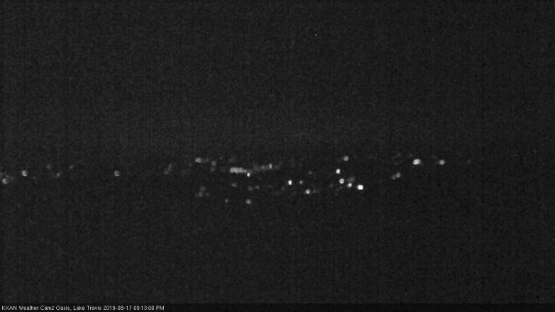 Lake Travis webcam, August 17, 2019 8:15 PM CT
