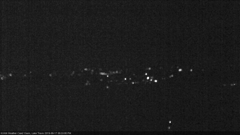 Lake Travis webcam, August 17, 2019 8:35 PM CT